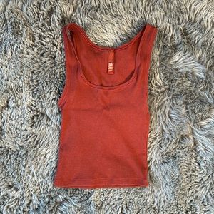 skims cotton rib tank top